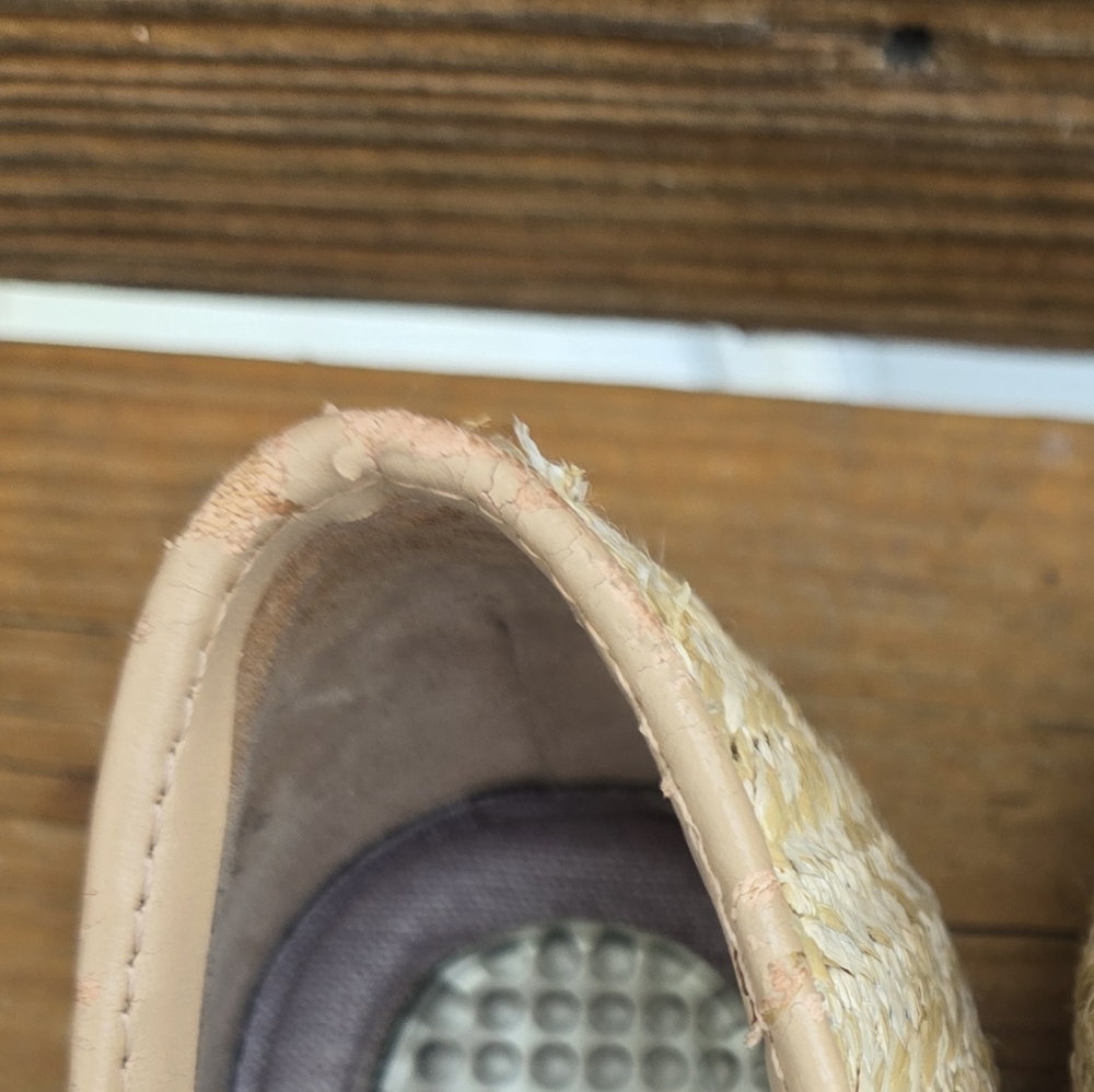 Com + Sens Gloriette Woven Raffia Shoes Size 8.5 - Picture 8 of 10